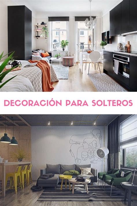 cuarto de soltero|Las Mejores (7) Ideas para Decorar un Departamento de Soltero